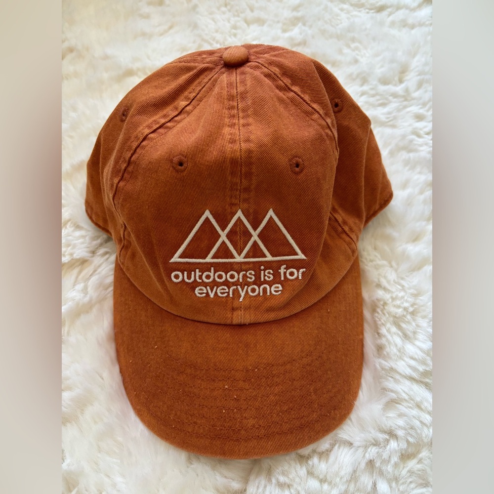 Merrell Baseball Dad Hat, Orange, 100% Cotton